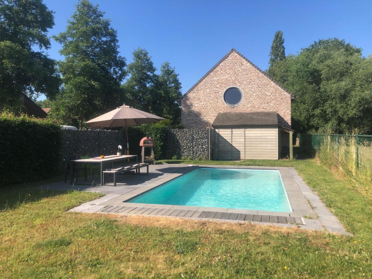 Landelijke Villa Met Zwembad En Gezellige Openhaard Zemst エクステリア 写真